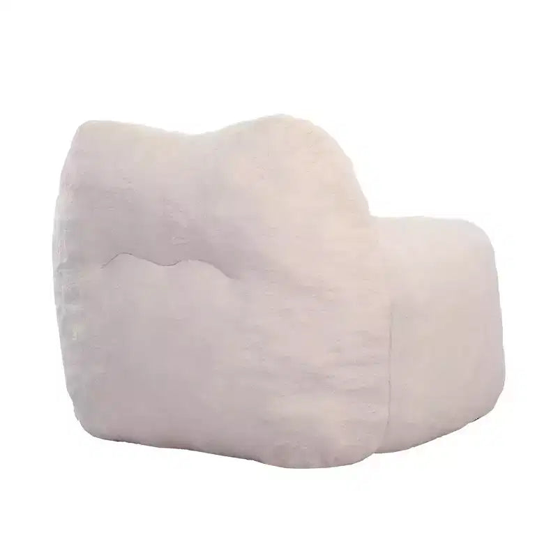 Fauteuil poire avec accoudoirs, rembourrage en mousse haute densité. Canapé paresseux pour adultes dans le salon, la chambre à coucher