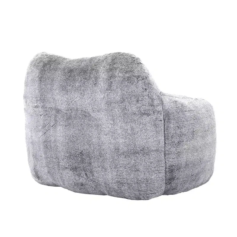 Fauteuil poire avec accoudoirs, rembourrage en mousse haute densité. Canapé paresseux pour adultes dans le salon, la chambre à coucher