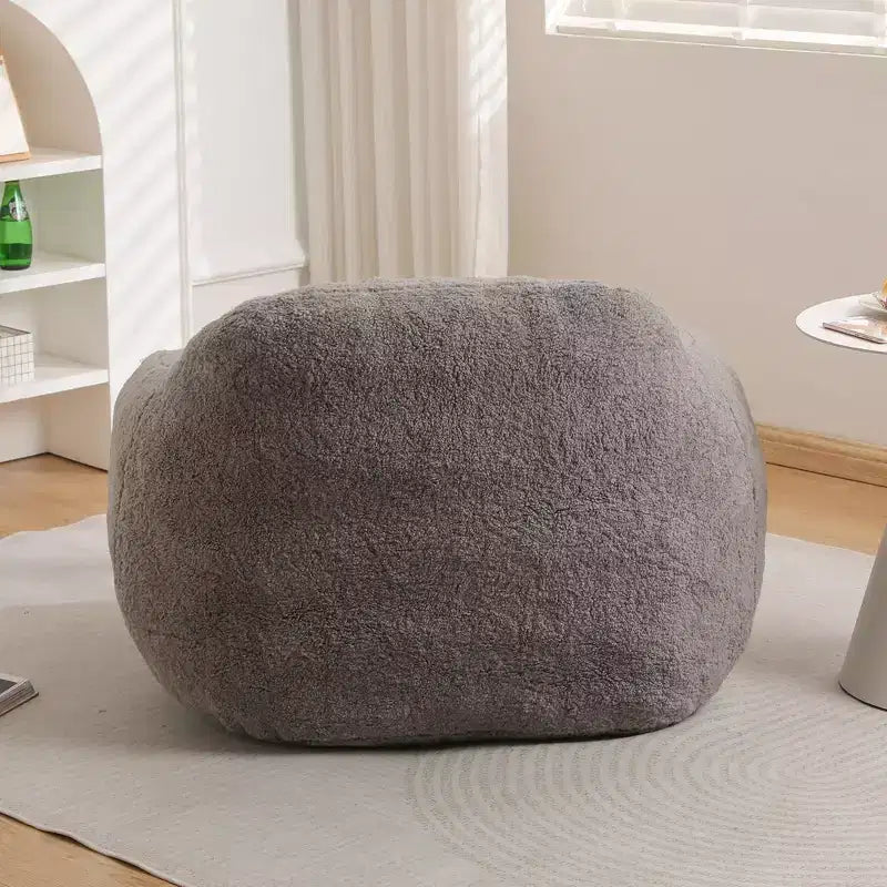 Fauteuil Poire pour Adultes, Géant Confortable au Design Spacieux, Canapé avec Accoudoirs, Rempli de Mousse à Mémoire de Forme pour Salon et Chambre