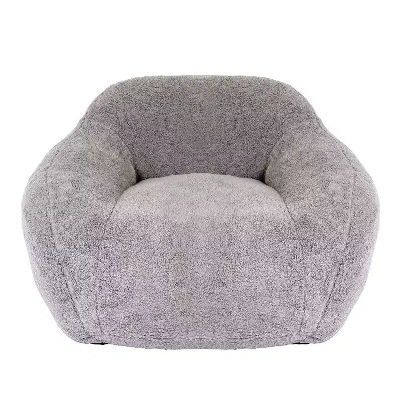Fauteuil Poire pour Adultes, Géant Confortable au Design Spacieux, Canapé avec Accoudoirs, Rempli de Mousse à Mémoire de Forme pour Salon et Chambre