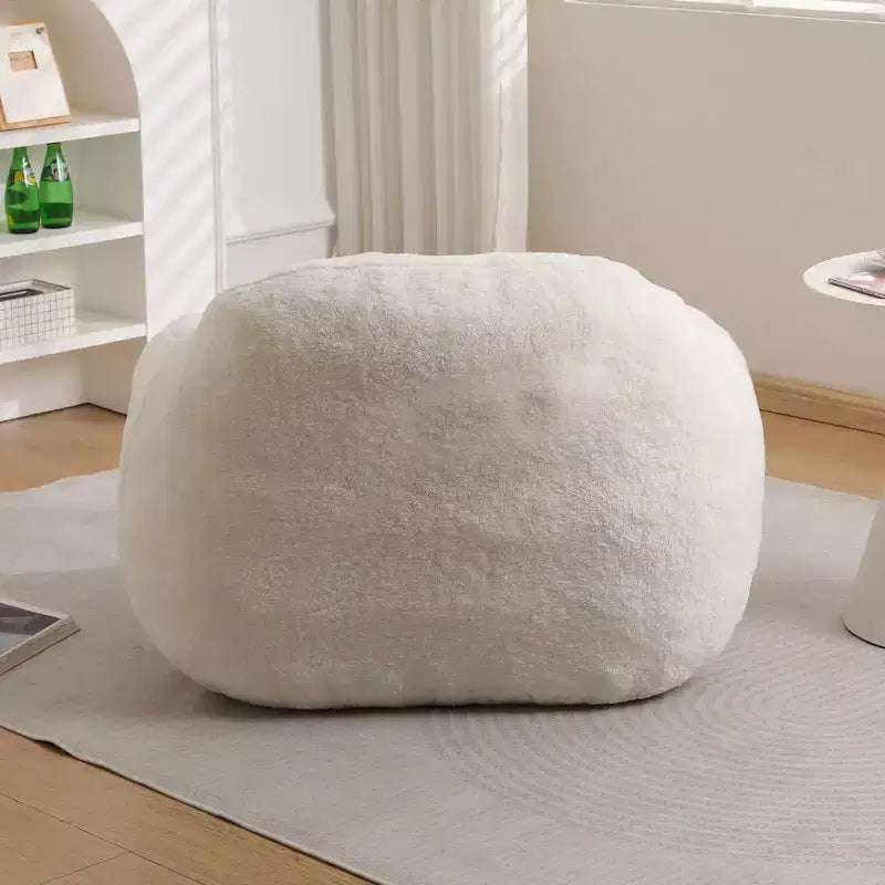 Fauteuil Poire pour Adultes, Géant Confortable au Design Spacieux, Canapé avec Accoudoirs, Rempli de Mousse à Mémoire de Forme pour Salon et Chambre