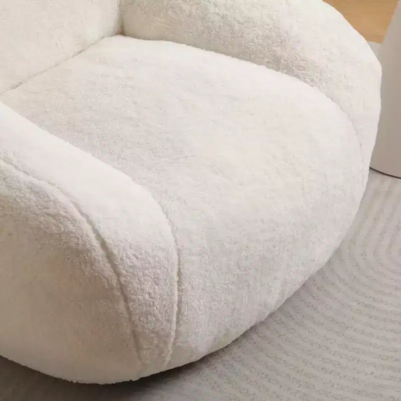 Fauteuil Poire pour Adultes, Géant Confortable au Design Spacieux, Canapé avec Accoudoirs, Rempli de Mousse à Mémoire de Forme pour Salon et Chambre