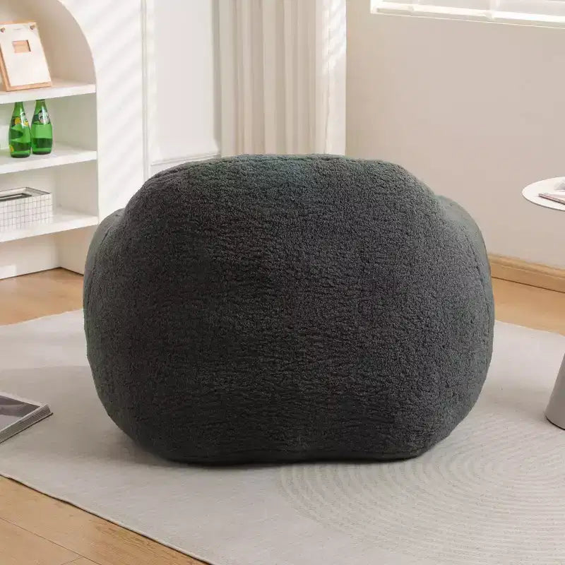 Fauteuil Poire pour Adultes, Géant Confortable au Design Spacieux, Canapé avec Accoudoirs, Rempli de Mousse à Mémoire de Forme pour Salon et Chambre