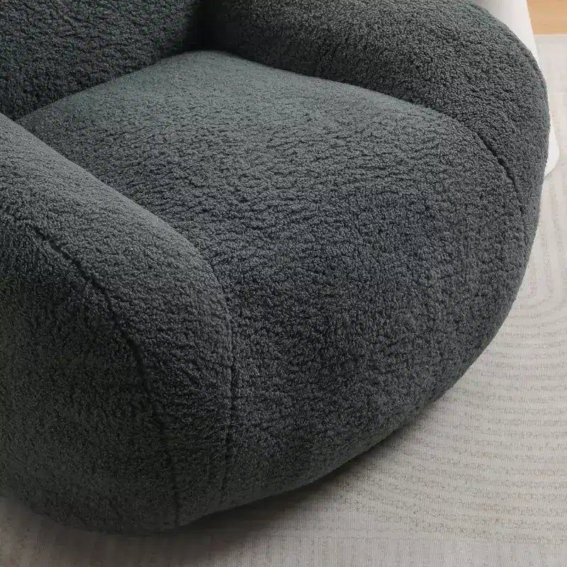 Fauteuil Poire pour Adultes, Géant Confortable au Design Spacieux, Canapé avec Accoudoirs, Rempli de Mousse à Mémoire de Forme pour Salon et Chambre