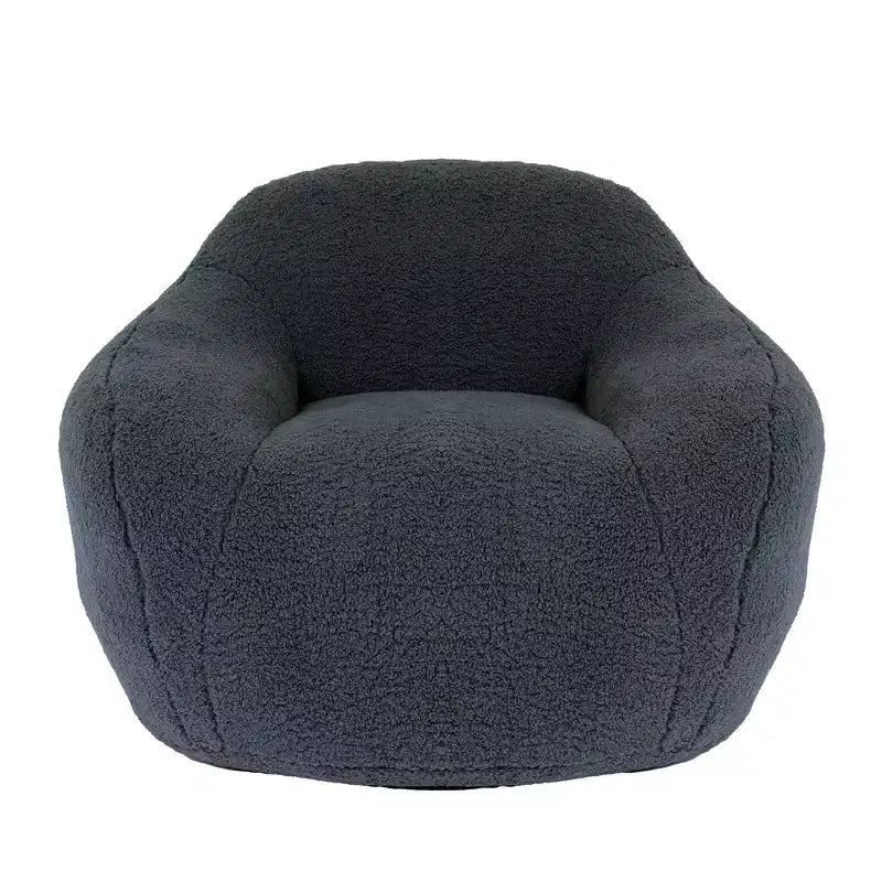 Fauteuil Poire pour Adultes, Géant Confortable au Design Spacieux, Canapé avec Accoudoirs, Rempli de Mousse à Mémoire de Forme pour Salon et Chambre