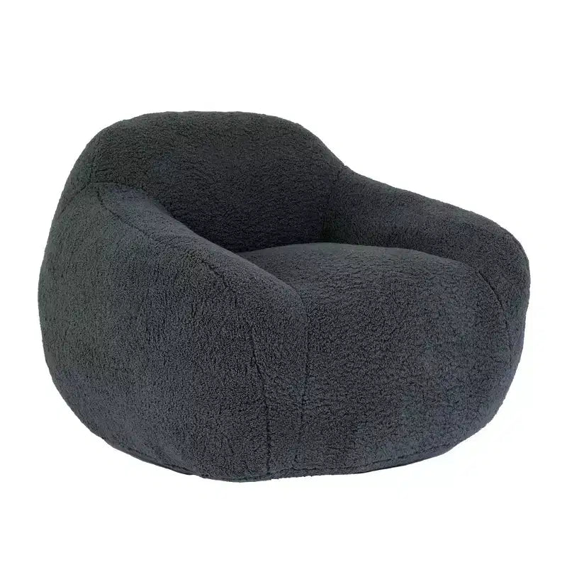 Fauteuil Poire pour Adultes, Géant Confortable au Design Spacieux, Canapé avec Accoudoirs, Rempli de Mousse à Mémoire de Forme pour Salon et Chambre