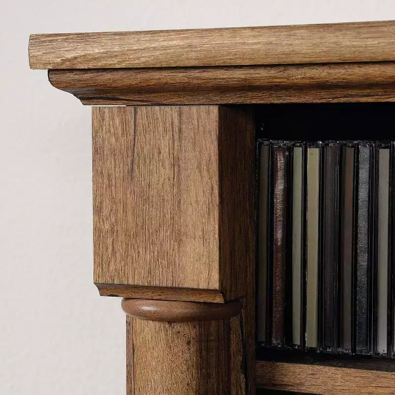 HomeStock 56.5 po H Bureaux d'ordinateur en bois couleur marron avec tiroir universel