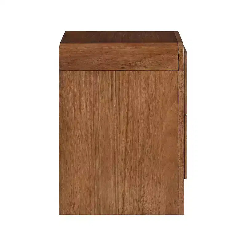 Meridian Furniture, Table de Chevet Cannelée