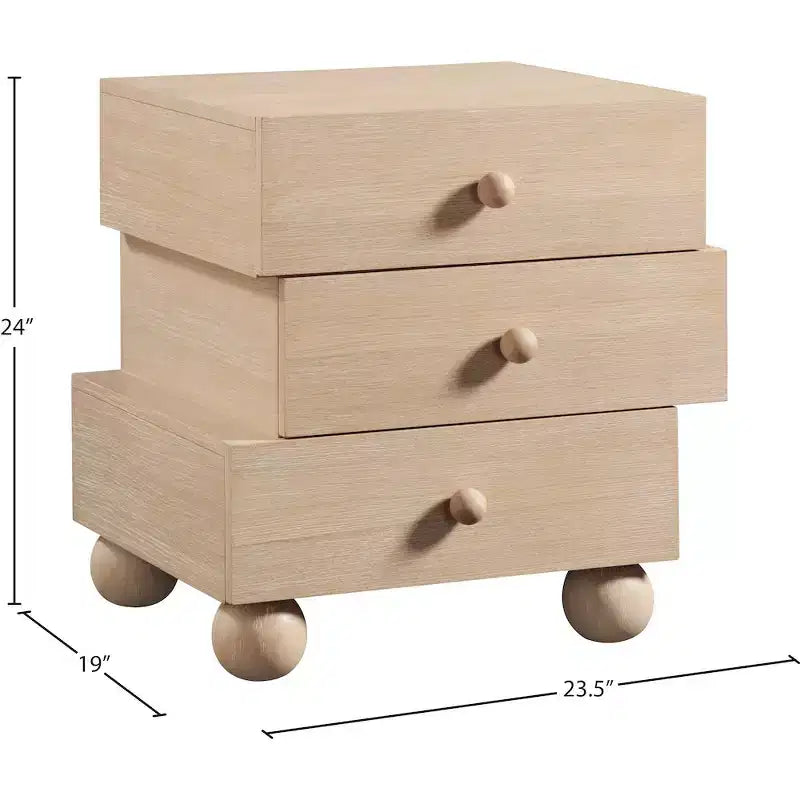 Meridian Furniture, Table de chevet Askew