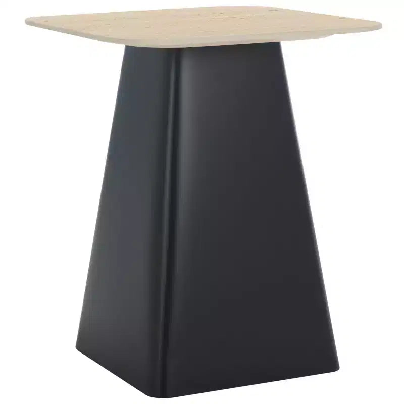 Table d'appoint haute en porcelaine Fedo - ACC2904A - Beige/Noir - Safavieh