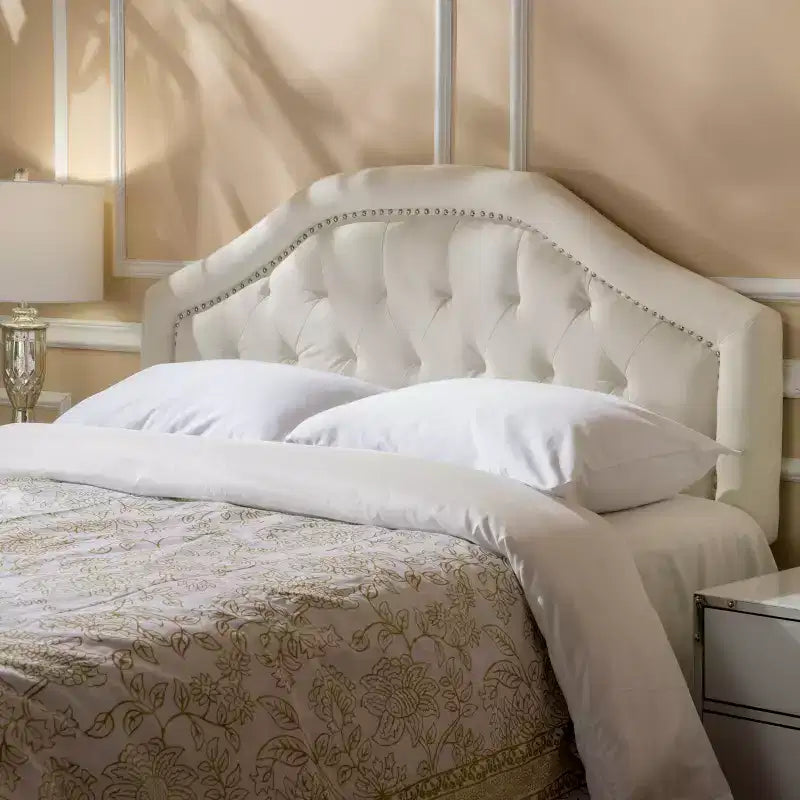Tête de Lit Capitonnée Contemporaine Christopher Knight Home Killian Lit Double/Queen