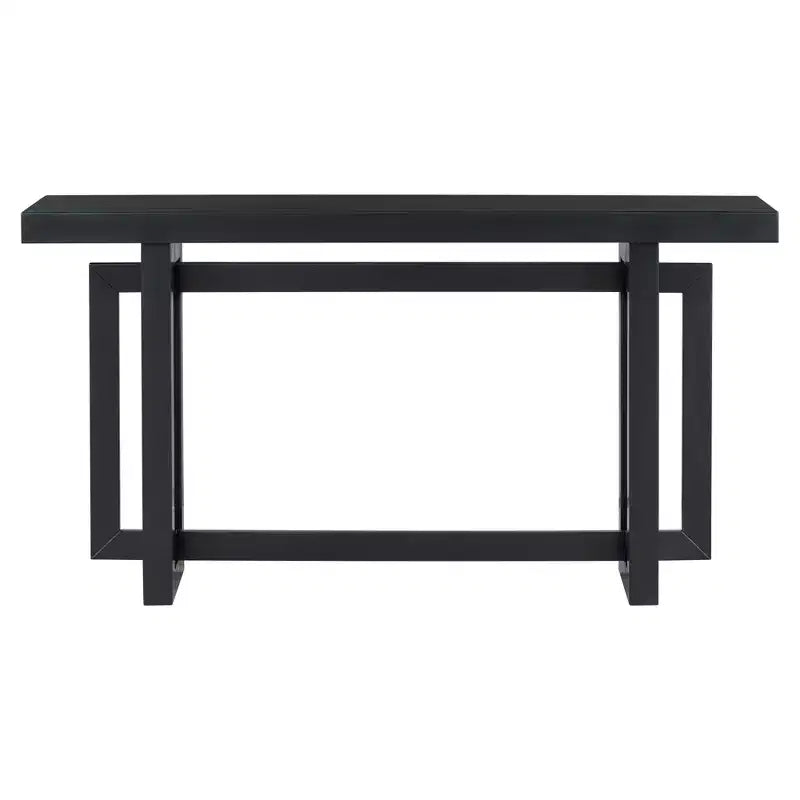 Console d'entrée à triple plateau rectangulaire Merax