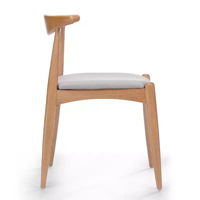 Ensemble de salle à manger Christopher Knight Home Ishar 5 pièces en bois d'hévéa de style milieu de siècle avec chaises rembourrées