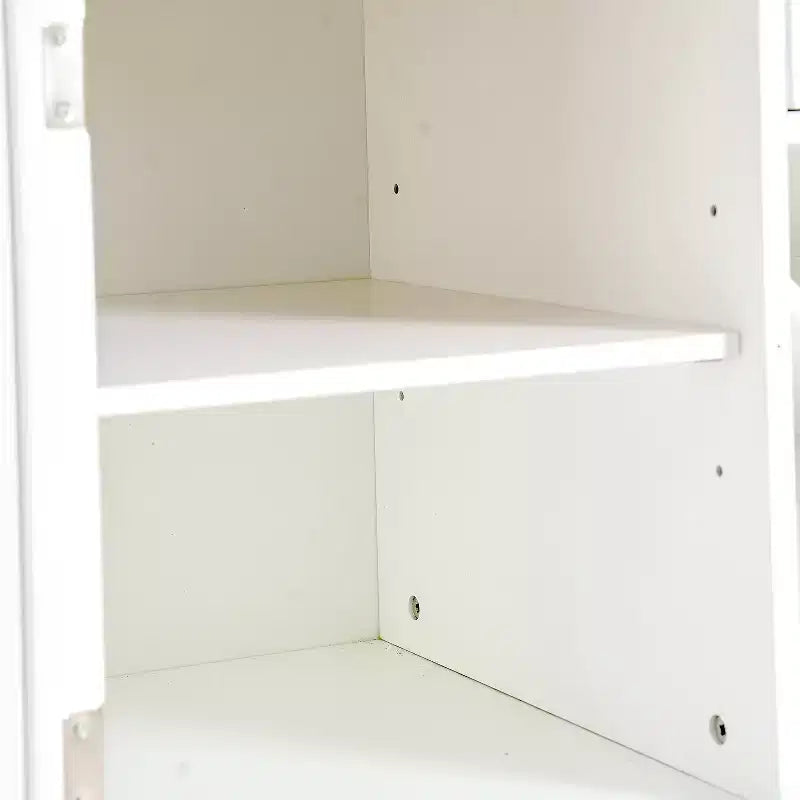 Buffet moderne GDFStudio Forster 47,5 en bois avec porte-bouteilles et tiroirs