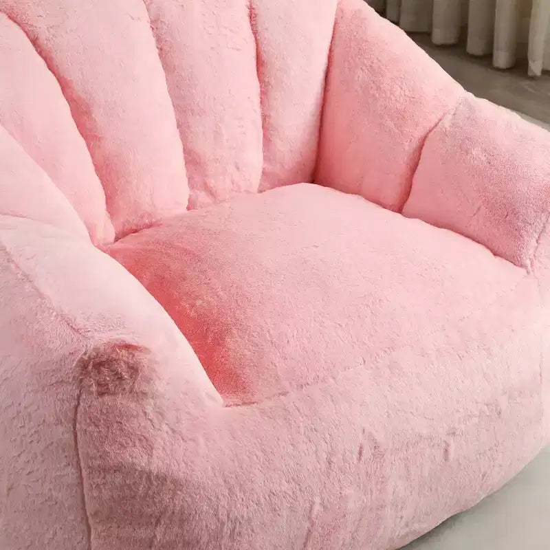 MAYEERTY Fauteuil Poire avec Accoudoirs en Mousse Haute Densité Confortable pour Adultes, Salon, Chambre à Coucher, Coin Lecture