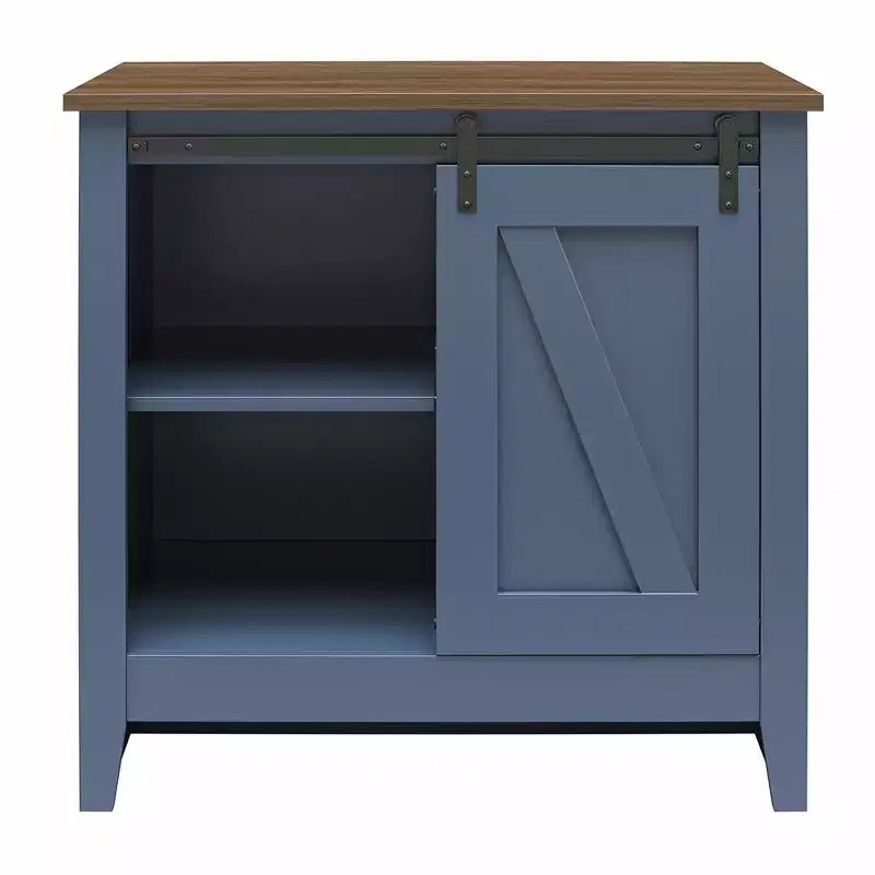 Table de chevet de style ferme Alton à 4 étagères de RealRooms