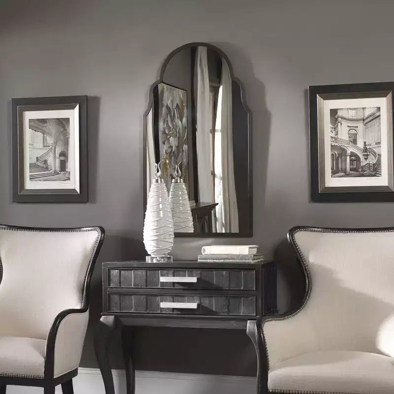Miroir Mural Brayden Arch Forgé à la Main Uttermost 41 de Haut