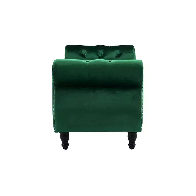 Christopher Knight Home Max Pouf de rangement capitonné en velours de style moderne