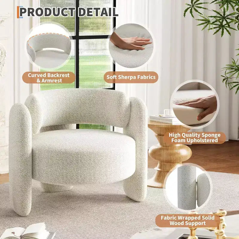 Fauteuil crapaud Acekool Barrel
