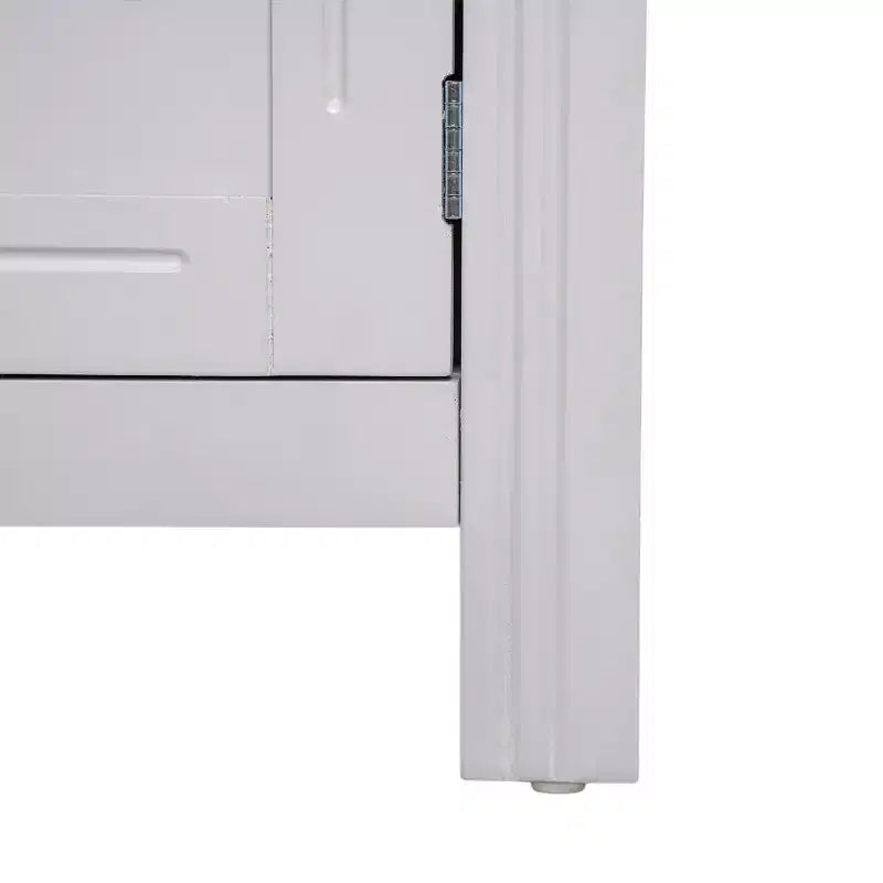 Christopher Knight Home Chasca Armoire de rangement moderne en bois d'acacia 48 po avec 3 portes, 3 tiroirs et étagères réglables