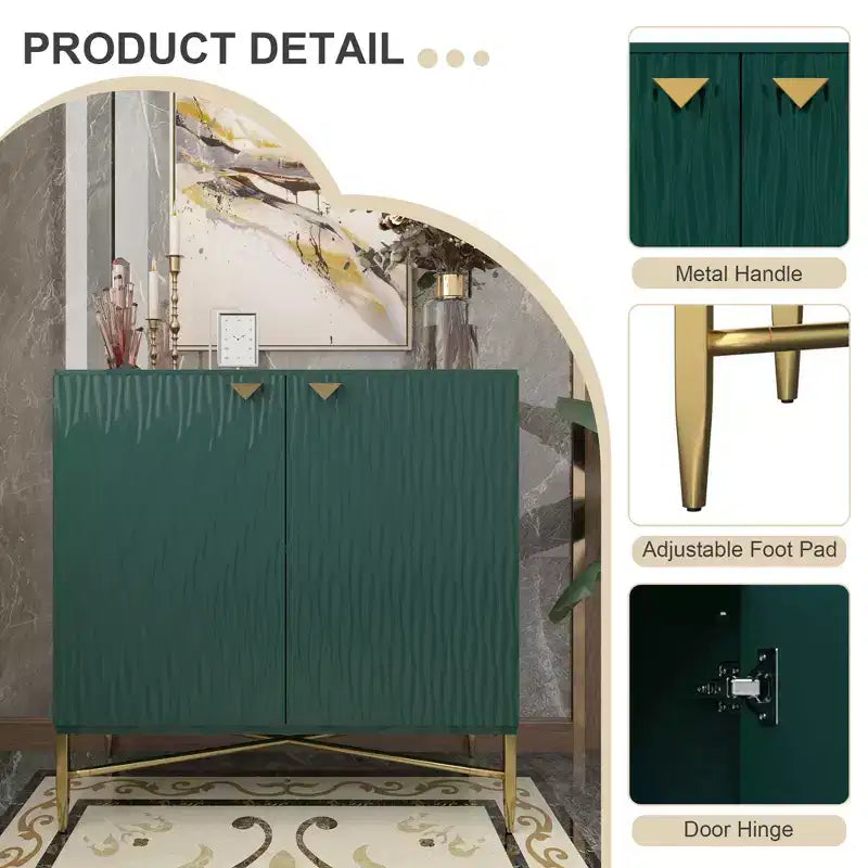 Meuble de rangement utilitaire autoportant CLIHOME en MDF de 40 cm (15,75 po) de largeur x 83,5 cm (32,87 po) de hauteur avec patin de nivellement réglable