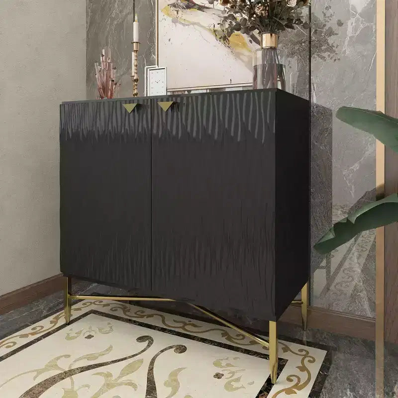 Meuble de rangement utilitaire autoportant CLIHOME en MDF de 40 cm (15,75 po) de largeur x 83,5 cm (32,87 po) de hauteur avec patin de nivellement réglable