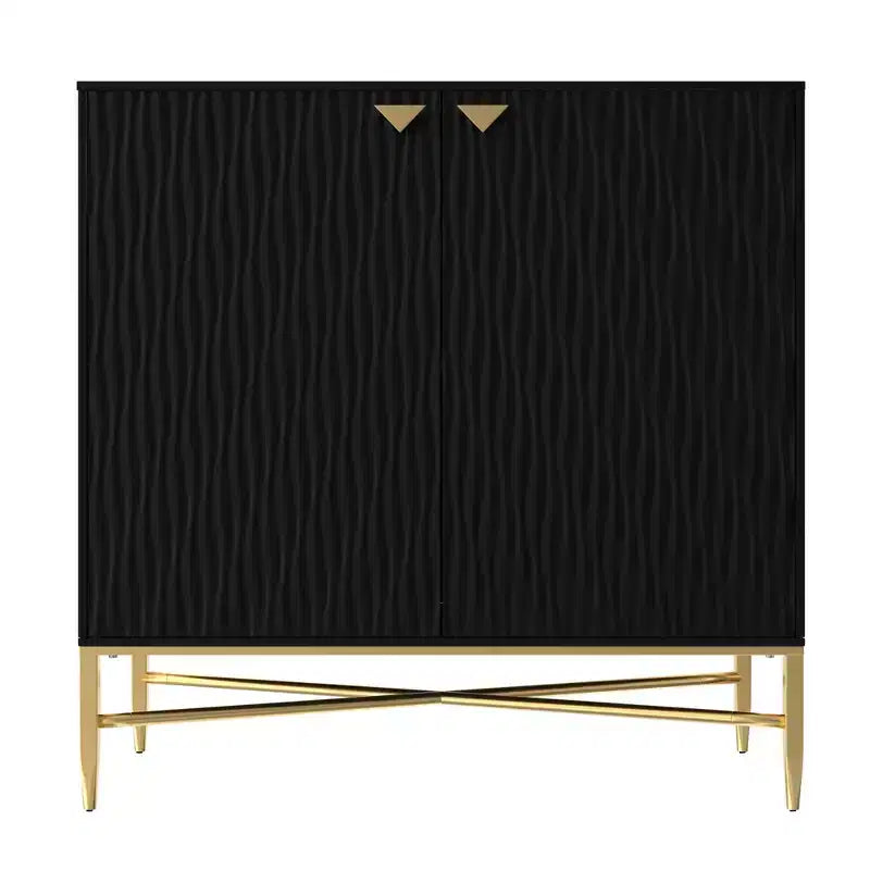 CLIHOME 15.75-in W x 32.87-in H MDF Freestanding Utility Storage Cabinet with Ajustable Foot Pad