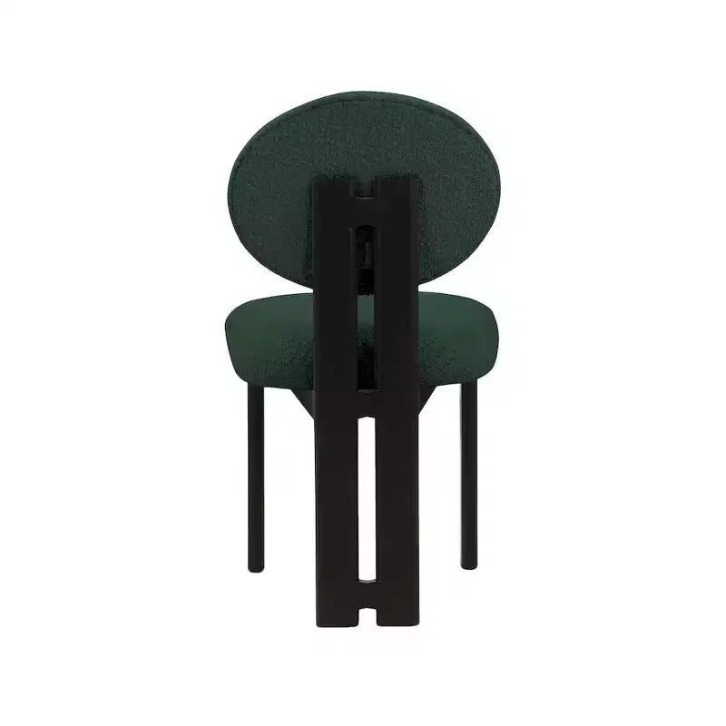 Meridian Furniture, Chaises de salle à manger en tissu bouclé Napa, Lot de 2