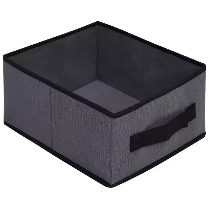 vidaXL Étagère d'Armoire Gris Acier et Tissu Étagère d'Armoire Moyenne