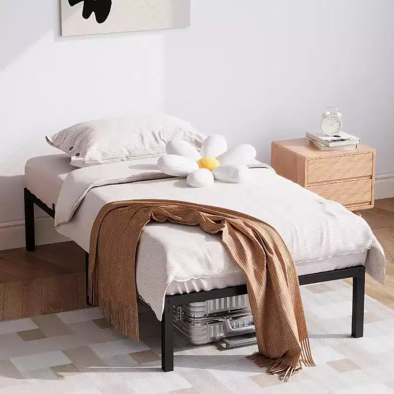Acekool 14 Metal Bed Frame - Smart Storage Twin Size