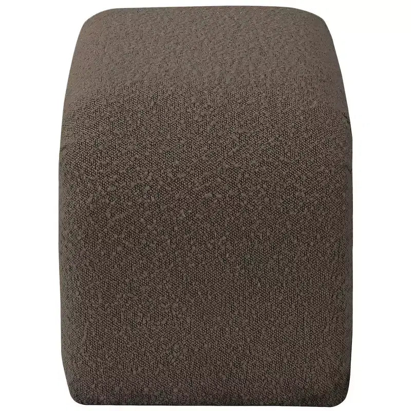 Meridian Furniture, Banc Niagara en tissu Boucle