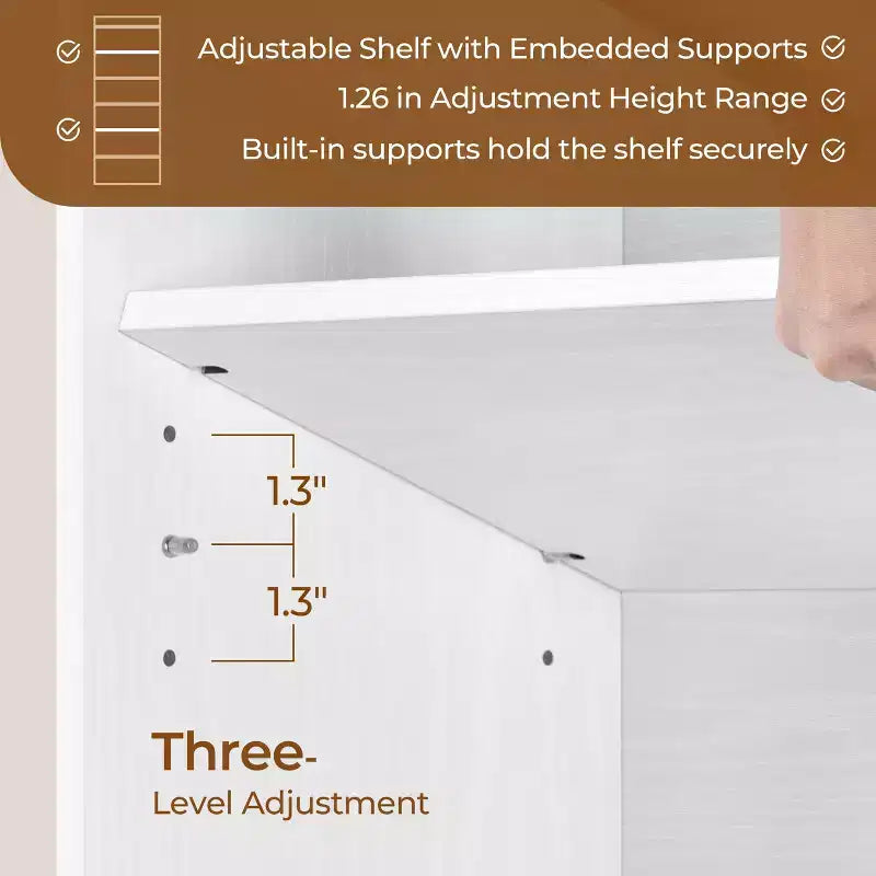 Étagère à livres moderne Yaheetech à 7 niveaux en bois pour bureau, salon