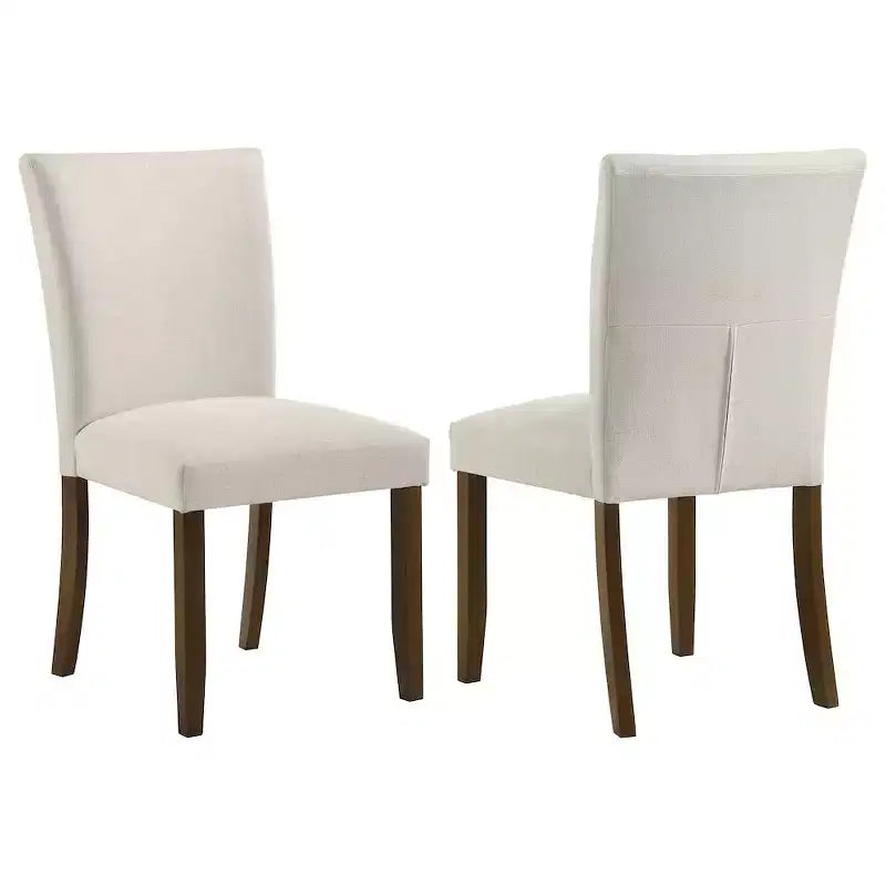 Coaster,Cantley Upholstered Dining Side Chair Beige (Set of 2)