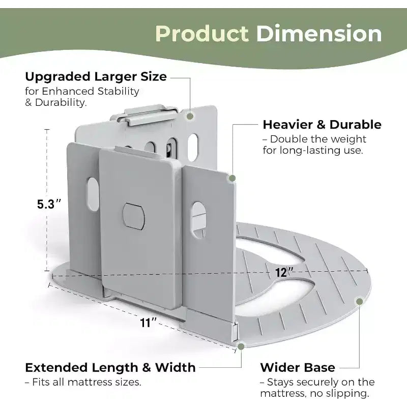 Faunna Attaches Drap de Lit, Sangles Améliorées pour Maintenir les Draps Fermes et Tendus, Pinces à Drap-housse pour Coins, Installation Facile en une Seule Fois, Gris