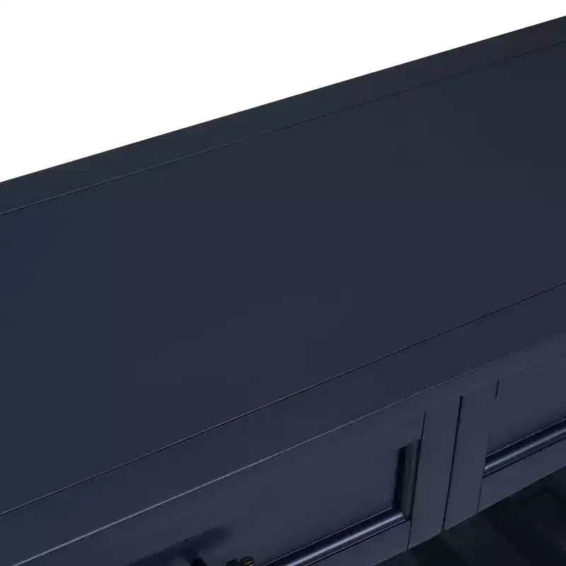 42Console en pin massif avec deux étagères ouvertes pour le salon