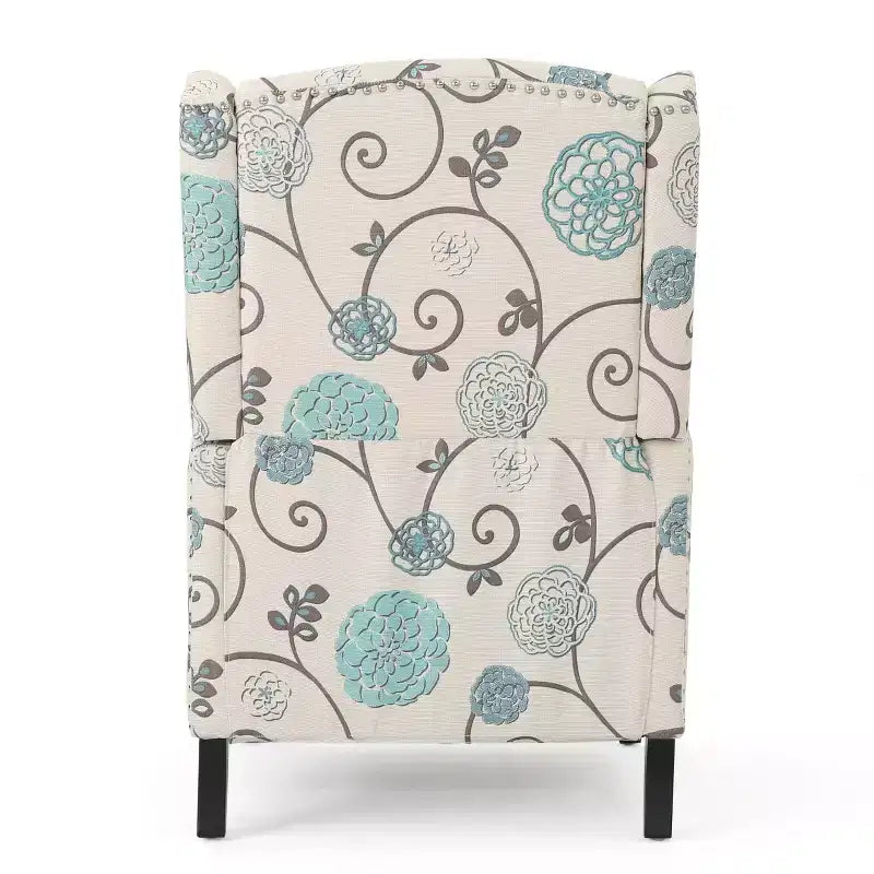 GDFStudio Weyland, fauteuil inclinable contemporain en tissu (lot de 2)