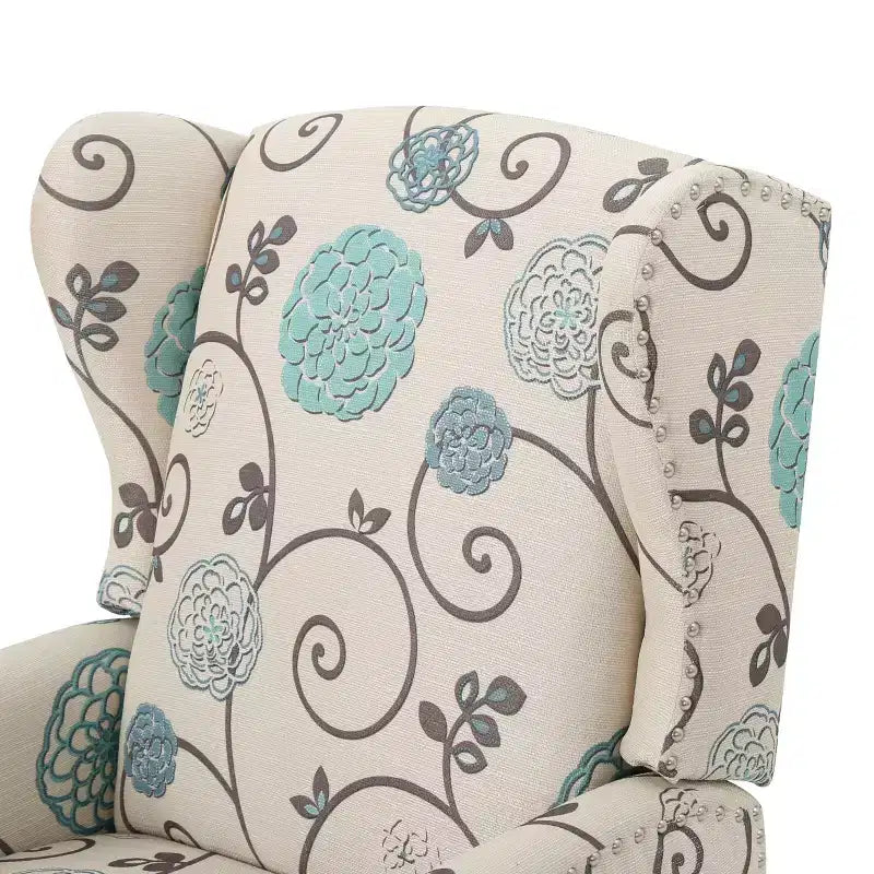 GDFStudio Weyland, fauteuil inclinable contemporain en tissu (lot de 2)