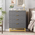Meuble de rangement Acekool avec poignées métalliques, organisateur de rangement moderne pour chambre, salon, entrée