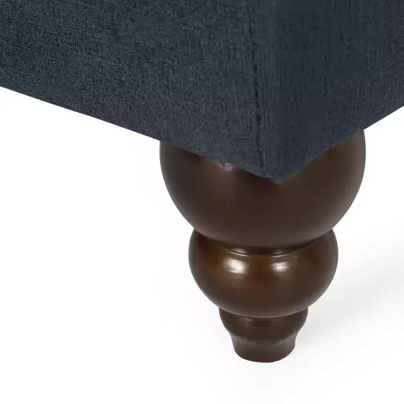 GDFStudio Hurford Canapé double capitonné contemporain en tissu avec coussins décoratifs