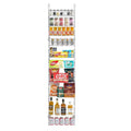 VEVOR Over the Door Pantry Organizer, 10-Tier Pantry Organization and Storage, Heavy-Duty Steel Hanging Spice Rack, White
