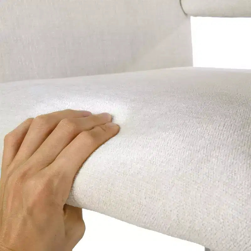 Chaise de bureau pivotante réglable Homy Casa avec accoudoirs rembourrés, siège tapissé pour petits espaces