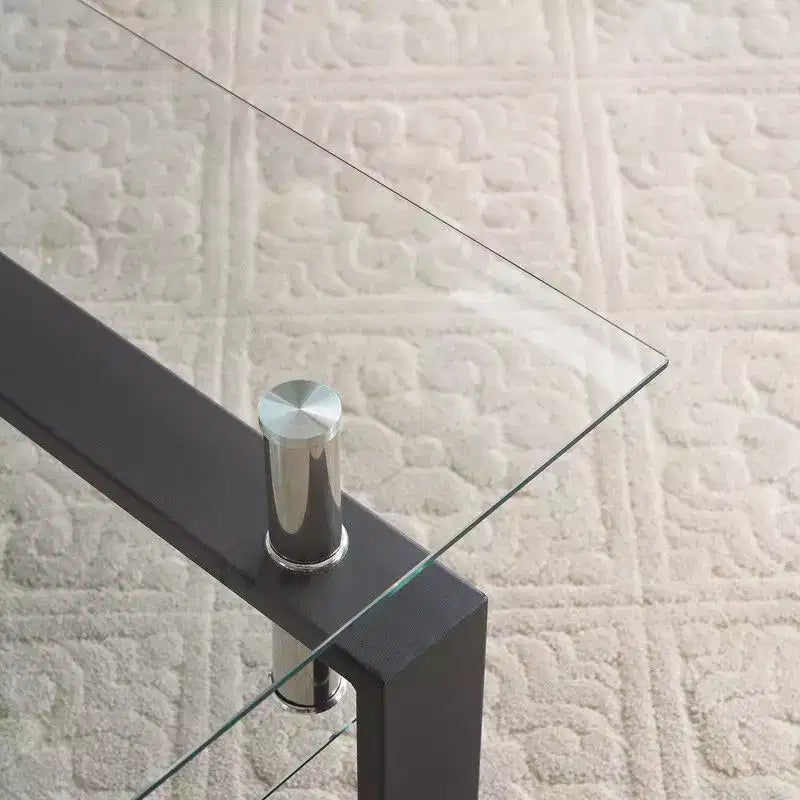 Table basse en verre Aubai