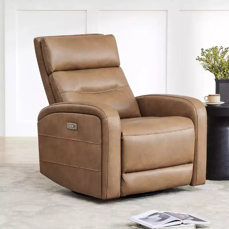 Fauteuil inclinable, pivotant et à bascule Spruce & Spring Power Glider pour chambre de bébé