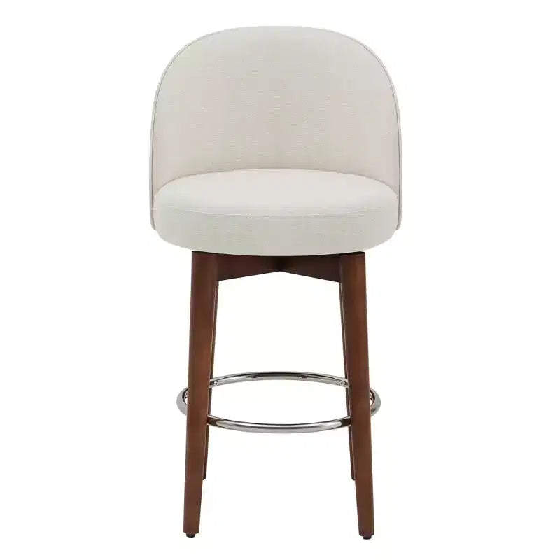 Spruce&Spring Lot de 2 tabourets de bar pivotants de 66 cm (hauteur comptoir)