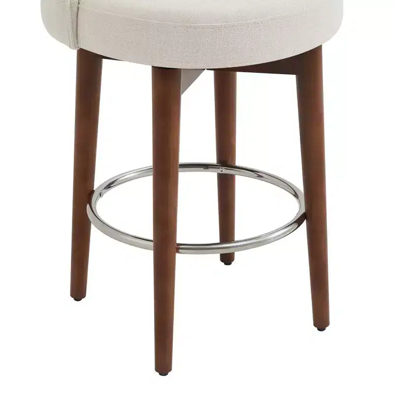Spruce&Spring Lot de 2 tabourets de bar pivotants de 66 cm (hauteur comptoir)