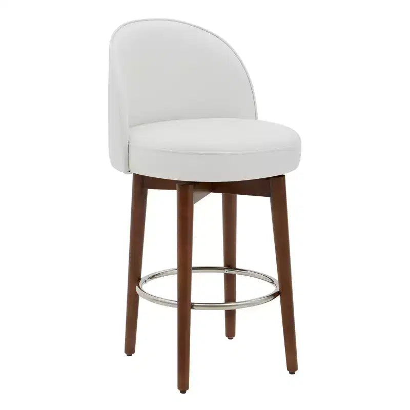 Spruce&Spring Lot de 2 tabourets de bar pivotants de 66 cm (hauteur comptoir)