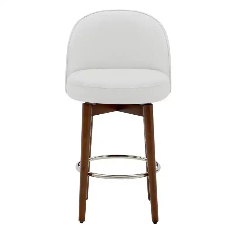 Spruce&Spring Lot de 2 tabourets de bar pivotants de 66 cm (hauteur comptoir)