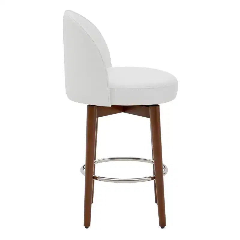 Spruce&Spring Lot de 2 tabourets de bar pivotants de 66 cm (hauteur comptoir)