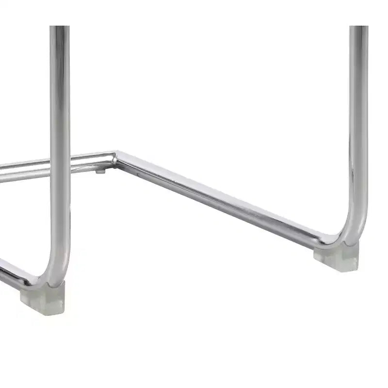Chintaly Imports, chaise latérale cantilever moderne à dossier profilé bicolore – lot de 4