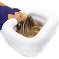 DMI Inflatable Hair Washing Basin for Bedridden Disabled, Injured, Elderly, Kids | Portable Hair Washing Station Portable Shampoo Bowls for Home